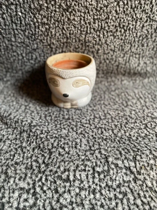 Neutral Sloth Ceramic Planter - Home Accents - Picture 2 of 11